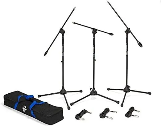 Samson BL3VP Boom Stand and Cable (3-Pack)