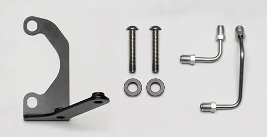 WilwoodTandem Master Cylinder to Prop Valve Bracket R/H & Line Kit