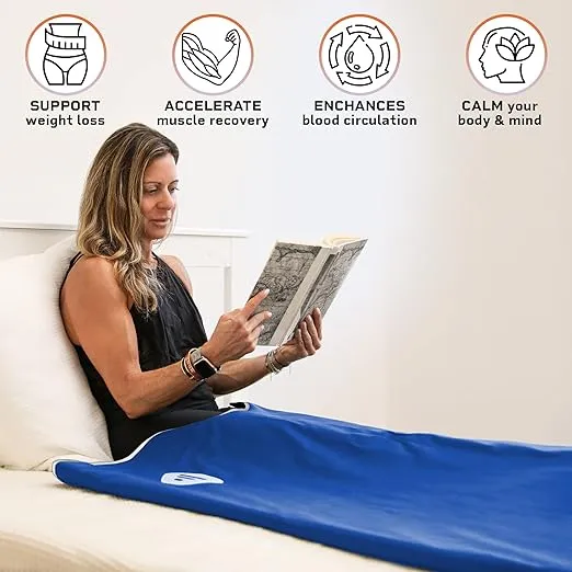 LifePro Rejuvawrap X Infrared Sauna Blanket Far Infrared Sauna Blanket