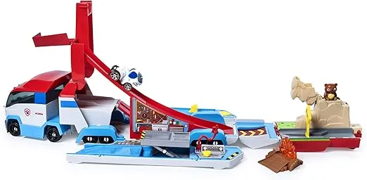 PAW Patrol, Launch’N Haul PAW Patroller, Transforming 2-in-1 Track Set for True Metal Die-Cast Vehicles, Kids Toys for Boys & Girls Ages 3 and Up