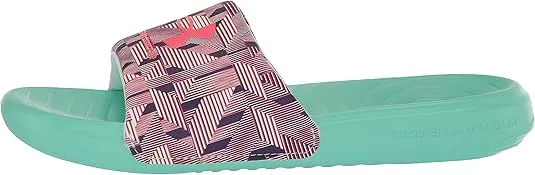Under Armour Kids' Ansa Graphic Fixed Strap Slide Sandal