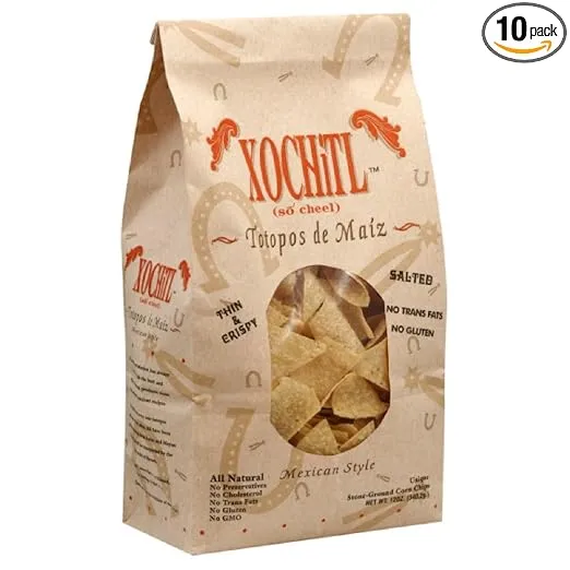 Xochitl Corn Chips, 12-Ounce (Pack of 10)
