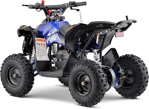 MotoTec Renegade 40cc 4-Stroke Kids Gas ATV Blue