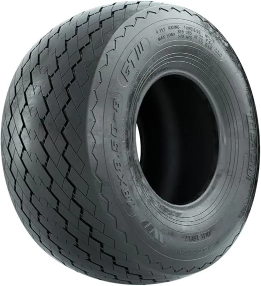 GTW Topspin Sawtooth 18x8.5-8 Golf Cart Tire for Golf Course or Basic Street Use