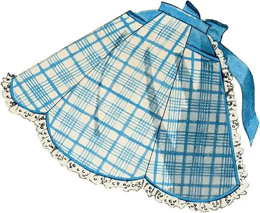 Simplicity Misses' Vintage Apron Packet, Code 9311 Sewing Pattern, Sizes S-L, White