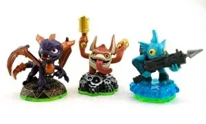 Skylanders Spyros Adventure LOOSE Spyro, Trigger Happy, & Gil Grunt Set