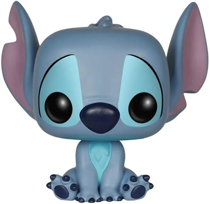 Funko POP Disney: Lilo & Stitch Seated Action Figure, Multicolor, Standard, (6555)