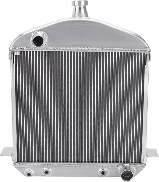 Buffed Aluminum Radiator, Fits 1917-1923 T-Bucket
