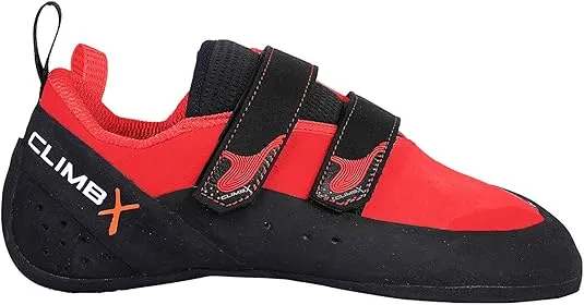 Rave Strap Climbing Shoe 2018 (7, Red)