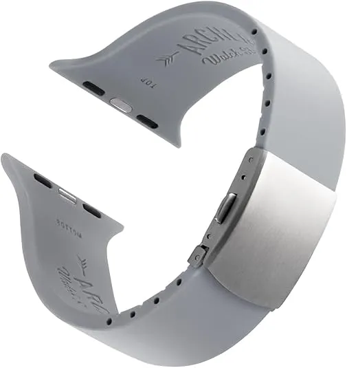 Archer Watch Straps - Custom Fit Silicone Watch Bands for Apple Watch