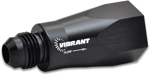 Vibrant Performance Ball Style Inline One Way Check Valve -6AN