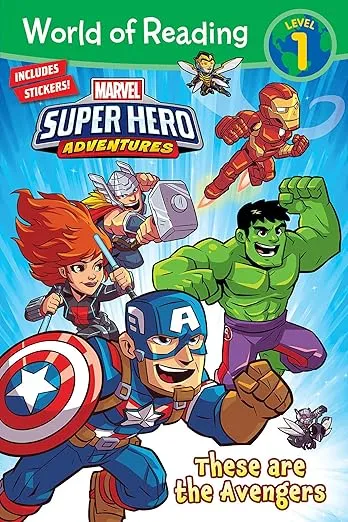 World of Reading: Marvel Super Hero Adventures: These are the Avengers-Level 1