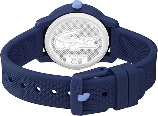 Lacoste L.12.12 Kids' Quartz Watch | Modern Colorful Fun Timepieces for Boys and Girls | Water Resistant