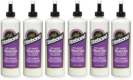 6 Pack Franklin 4014 Titebond Melamine Glue - 16-oz Bottle