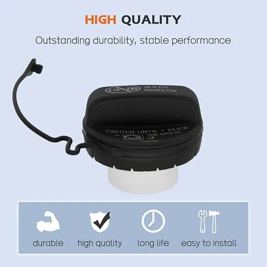 Gas Cap 77300-06040 - Fuel Tank Cap Replacement Compatible with Toyota Camry 4Runner Avalon Corolla Highlander Sienna Tacoma Tundra FJ Land Cruiser Matrix Rav4 Sequoia Yaris Replaces 7730006040