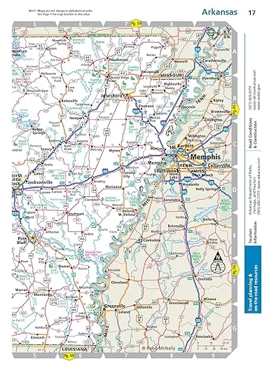 Rand McNally Midsize Easy to Read Road Atlas 2025