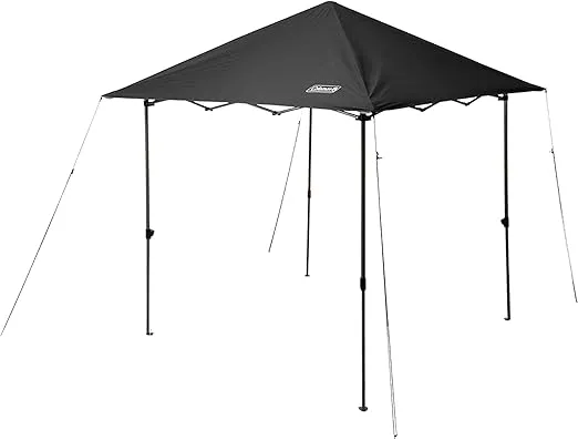 Coleman Oasis Lite Pop-Up Canopy Tent with Wall Attachment, 7x7/10x10ft Lightweight & Portable Shelter with Easy Setup & Takedown, Great for Campsite, Backyard, Tailgates, Beach, Sports, & More