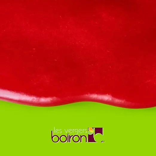 Les Vergers Boiron Raspberry Puree, 100% Fruit, All Natural, No Added Sugar, Non-GMO, No Preservatives, No Added Flavors, Vegan, For Beverages & Cocktails, 1 Liter, 33.8 Fl Oz (Pack of 1)
