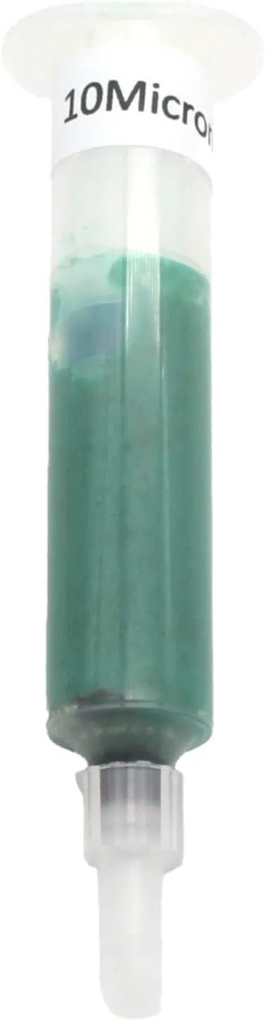 TEMO 10 Micron 2,500 Grit 5 Gram Diamond Lapping Paste Polishing Compound Syringes Fine Polish for Jewelry, Metal, Ring, Gemstone, Glass, Coin