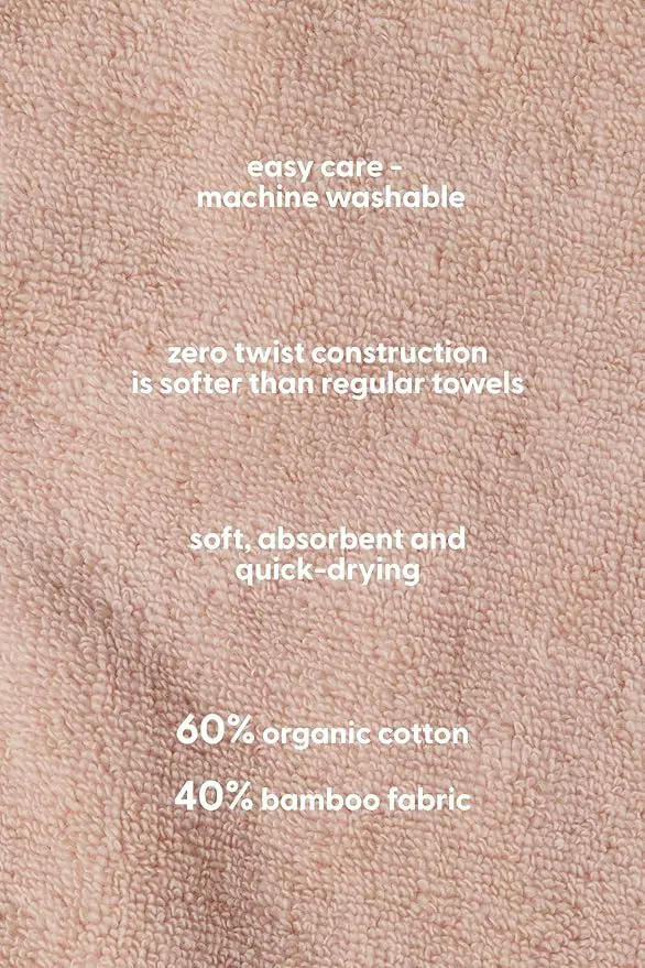 MORI Boys and Girls Hooded Bear Bath Towel in Taupe - Unisex Baby Toddler Soft Blanket - Ultra Absorbent and Long Lasting - One Size