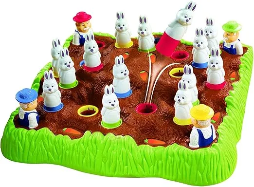 Educational Insights Bunny Hop: Memory & Color Recognition Preschool & Toddler Game, 2-4 Players, Gift for Kids Ages 4+