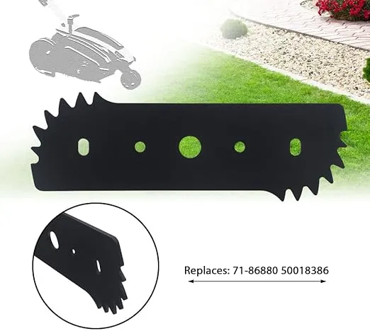 7.5" Electric Edger Blades WA0034 Compatible with Worx WG895 and WG896 Electric Lawn edgers, Replaces 71-86880 50018386 - Hardened Steel