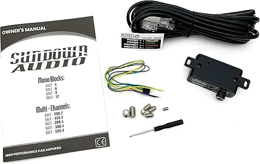 Sundown Audio Salt Series Monoblock Digital Class-D Amplifier (Salt-4 4000W Rms)