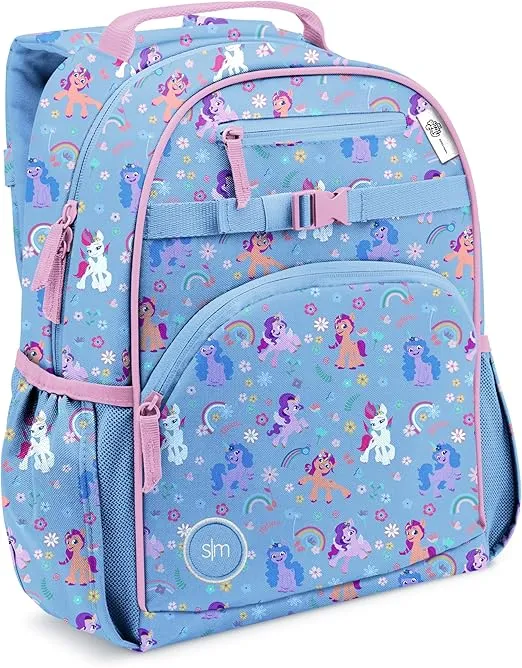 Simple Modern Medium My Little Pony Toddler Backpack for School Girls and Boys | Kindergarten Elementary Kids Backpack | Fletcher Collection | Kids - 15" tall | Garden of Rainbows