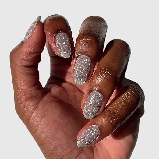 Cirque Colors Disco Ball - Flash Reflective Silver Glitter Nail Polish - 0.37 Fl Oz (11 mL) - Vegan & Cruelty-Free