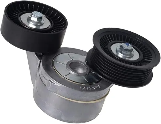 KEYOOG 39120 Drive Belt Tensioner Assembly (W/76mm Dia. Pulley,For 3.7L/4.7L) Fit For 07-09 Ch-rysler Aspen /04-11 Dakota [00-09 Durango] 04-13 Ram 1500/04-10 Je-ep Grand Cherokee (OE# 53030958AC)