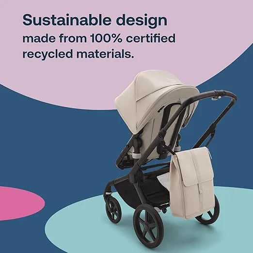 Bugaboo Changing Backpack Water-Repellent and 100% Recycled Fabrics with Portable Changing Mat, DESERT TAUPE