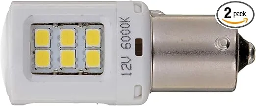 Philips Automotive Lighting 1156WLED Ultinon LED (White), 2 Pack