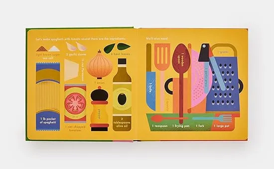 Spaghetti!: An Interactive Recipe Book (Cook In A Book)