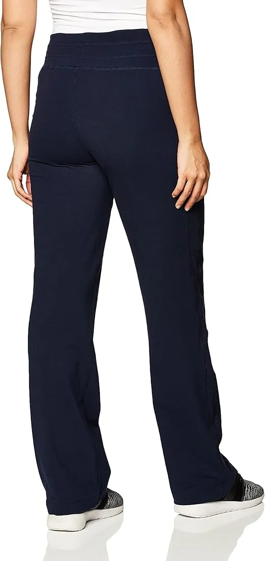 Danskin Women's Straight Leg Drawcord Athletic Pants