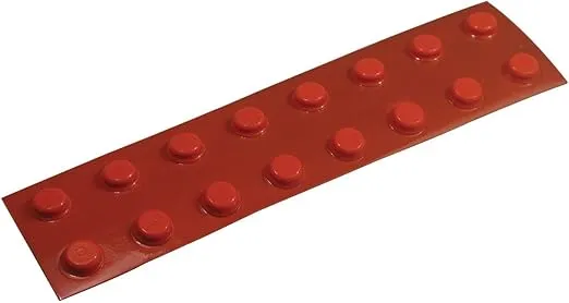Bump Dots - Orange Fluorescent -Round Small