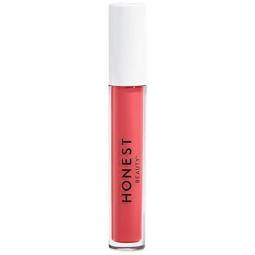 Honest Beauty Hydrating Liquid Lipstick with Hyaluronic Acid + Avocado Oil | EWG Verified, Vegan + Cruelty Free | Happiness, .12 fl oz