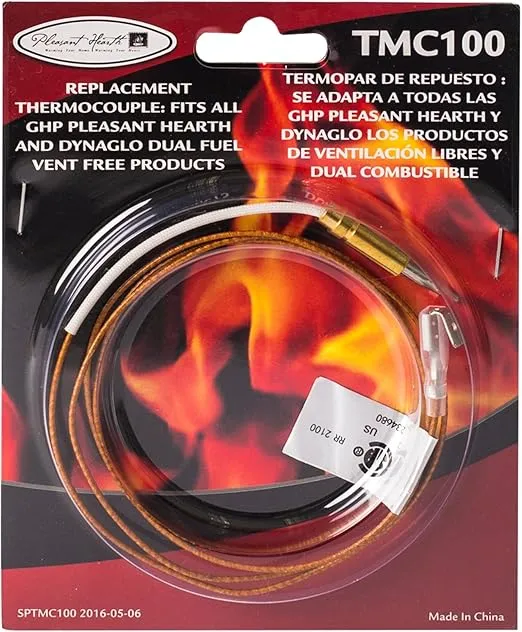 Pleasant Hearth Vent Free Gas Heater Replacement thermocouple