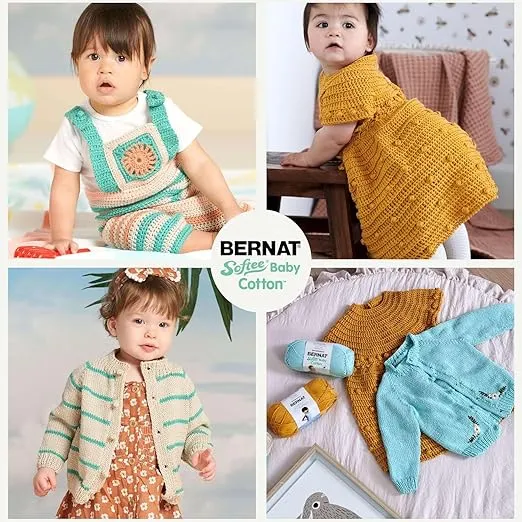 Bernat Softee Baby Cotton YARN,