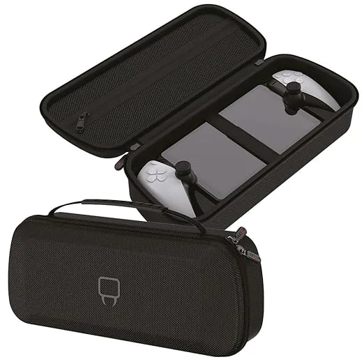 Venom PlayStation Portal Carry Case & Screen Protector Starter Pack (PS5), Black