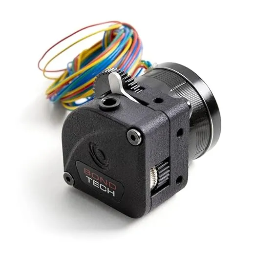 Genuine Bondtech LGX Lite V2 Large Gears eXtruder with Stepper Motor - Small, Compact, Light and Affordable Filament Feeder for 3D Printers Based on Our Latest Dual Drive Technology