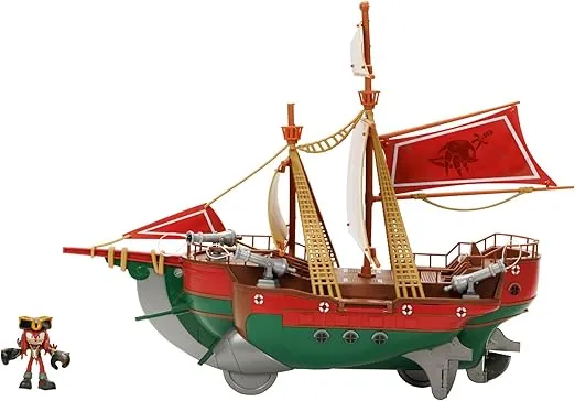 Sonic Prime 2.5" Action Figure Playset Pirate Ship