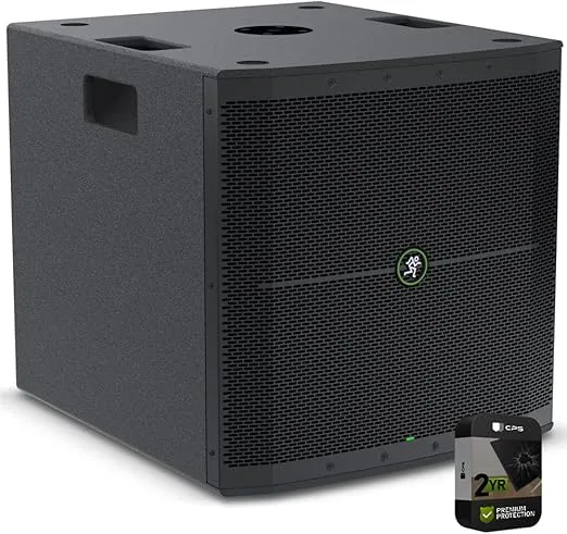 Mackie Thump118S 18 inch 1400W Powered Subwoofer Bundle with 2 YR CPS Enhanced Protection Pack