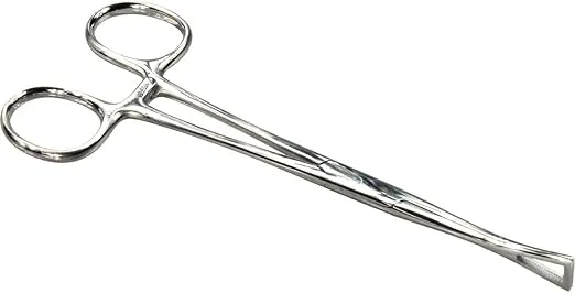 HTS 164P5 6" Non-Slotted Locking Pennington Forceps