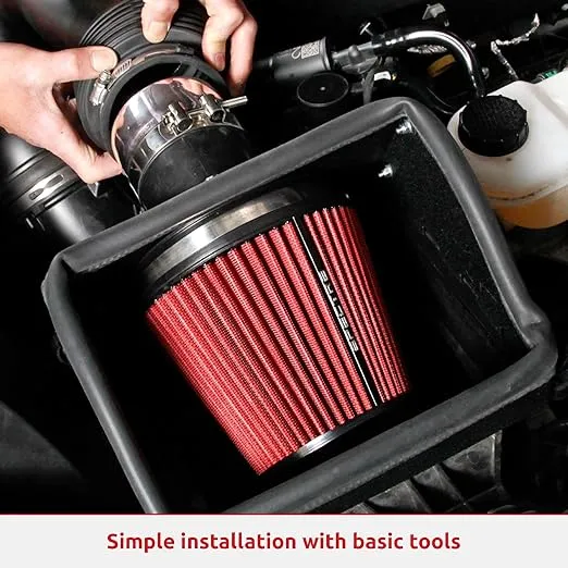 Spectre Performance Air Intake Kit: High Performance, Desgined to Increase Horsepower and Torque: Fits 2001-2004 CHEVROLET/GMC (Silverado 2500 HD, Silverado 3500, Sierra 2500 HD, Sierra 3500) SPE-9904