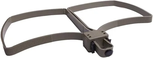 Campco Uzi Uzi-FLXC-GR Single Use Double Restraint Flex Cuff, Green