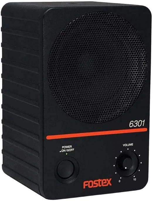 Fostex 6301NB 4-Inch Active Monitor Speaker 20W D-Class (Single)