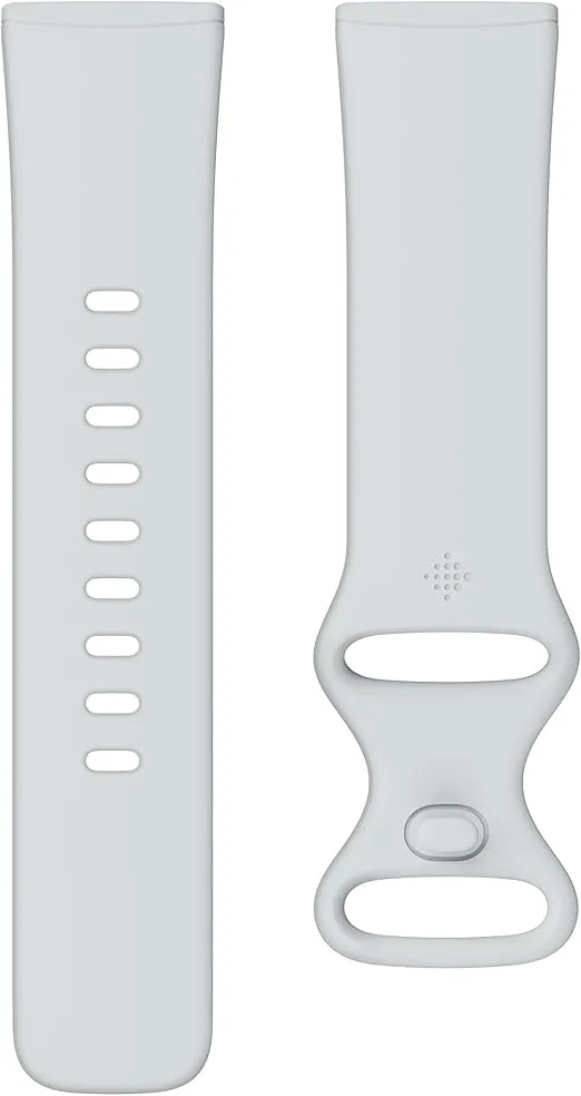 Fitbit Infinity Band, 24mm Attach, Blue Mist,Large *Compatible with Sense 2, Sense, Versa 4 & Versa 3