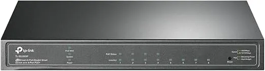 TP-Link TL-SG2008P | Jetstream 8 Port Gigabit Smart Managed PoE Switch | 4 PoE+ Port @62W | Support Omada SDN | PoE Recovery | IPv6 | Static Routing | L2/L3/L4 QoS | 5 Year Manufacturer Warranty