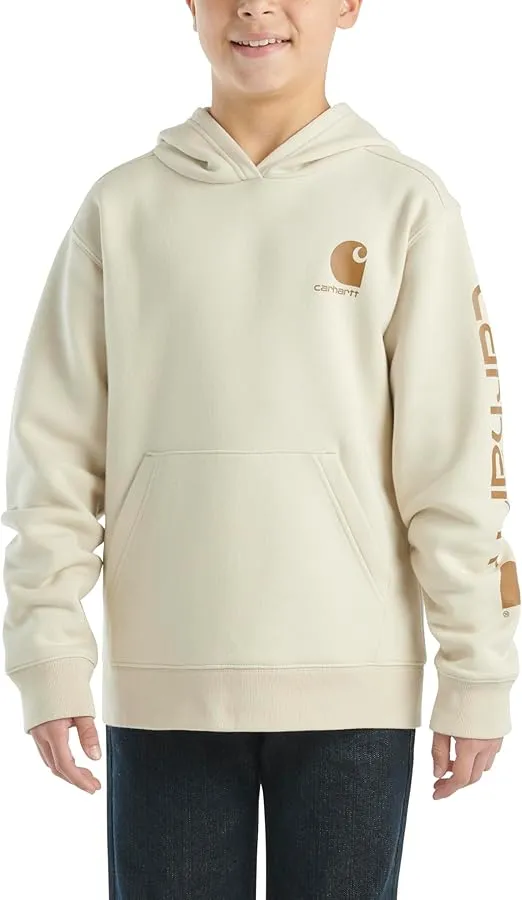 Carhartt Boys' Long Sleeve Hooded Sweatshirt