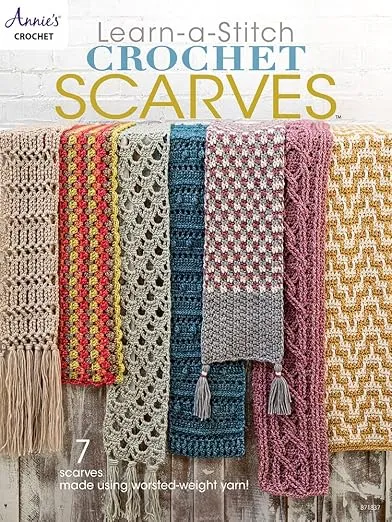 Learn a Stitch Crochet Scarves